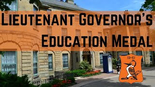 Lieutenant Governors Education Award [upl. by Stronski201]