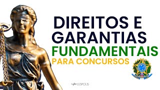 Aula 1 sobre DIREITOS e GARANTIAS FUNDAMENTAIS  Direito Constitucional [upl. by Nylakcaj]