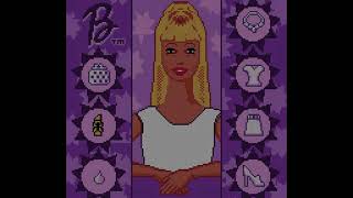 Game Boy Color Longplay 170 Barbie Fashion Pack Games US [upl. by Dilks88]