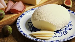 Brzi domaći sir bez sirila  kravlji sir  masni sir  homemade cheese without rennet [upl. by Sesilu]