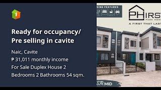 Ready for occupancy Pre selling in cavite [upl. by Anail]