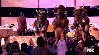 The Masked Singer 12  Buffalos sing Waiting for a Girl Like You by Foreigner [upl. by Beverlie969]