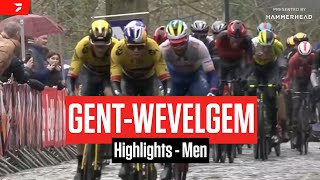 Highlights 2023 GentWevelgem  Mens Elite [upl. by Adnahs]