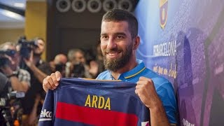 Presentació dArda Turan com a jugador del Barça [upl. by Hultgren]