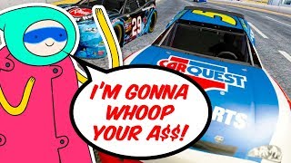 THEY KNOCKED THE CRAP OUTTA ME  NASCAR Unleashed Funny Racing [upl. by Yrokcaz869]