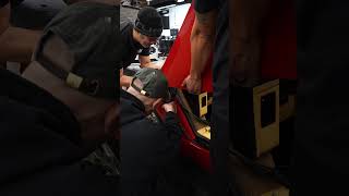 Disassembling a Lamborghini Countach for a Full Paint Job autobodypaint automobile detailing [upl. by Enerual]