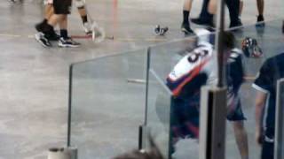 SN Rebels vs Orangeville Northmen Playoffs Game 3  Fight 1 [upl. by Messing]