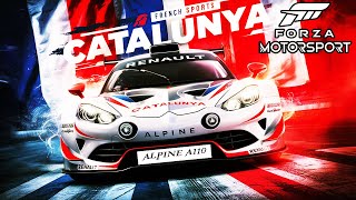 FORZA MOTORSPORT  ALPINE A 100  CATALUNYA [upl. by Esirtal]