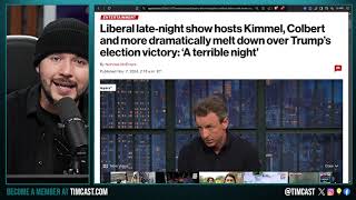 Jimmy Kimmel CRIES Over Trump Win Late Night Hosts LOSE IT As Democrats Spiral Over CRUSHING Loss [upl. by Orvas]