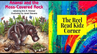 Anansi and the MossCovered Rock retold by Eric A Kimmel folklore childrenstory anansi [upl. by Retnyw]