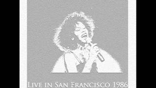 13 Whitney Houston  I Wanna Dance With Somebody Live in San Francisco 1986 [upl. by Audwin]