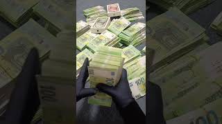 💶€870K Euro Cash Money cash million money eur euro millionaire [upl. by Raddy]