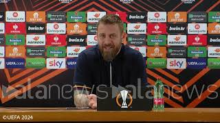 Post RomaMilan De Rossi in conferenza stampa integrale [upl. by Zaraf]