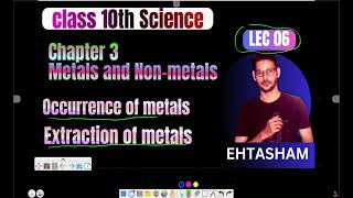 Extraction of metal Metal non metal class 10 [upl. by Bertold]