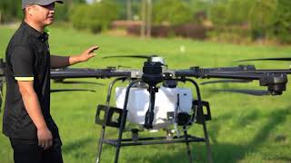 HF T92 92Liter Drone Sprayer Operating Process drone agriculture [upl. by Britton]