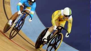 Anna Meares Winning Womens Individual Sprint Last Ever Race at London olympics [upl. by Aekan432]