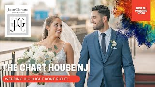 Stunning NJ wedding at The Chart House in Weehawken on the waterfront [upl. by Amilas]