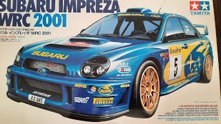 tamiya 24240 subaru impreza wrc 2001 124 [upl. by Behl]