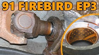 1991 Firebird 700R4 Tailshaft Bushing and Seal Replacement Ep3 [upl. by Eihctir]