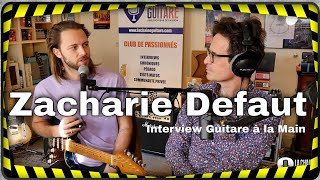 Zacharie Defaut interview guitare à la main pour présenter son album Milady [upl. by Thursby31]