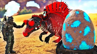 Choquei o Ovo de Dinossauro MAIS PODEROSO  SUPER MODS  ARK SURVIVAL EVOLVED [upl. by Esorrebma]