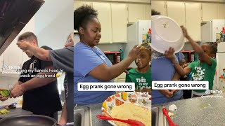 Egg Cracking Prank Tiktok Compilation gone wrong [upl. by Leif]