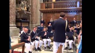 Stadtkapelle Laupheim musiziert im Petersdom zu Rom [upl. by Muryh]