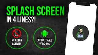 The New Splash Screen API is INSANE 🤯 No Extra Activity Animations Fetching Data [upl. by Refotsirk]