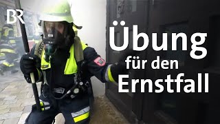 Atemschutzübung der FFW Furth Härtetest für Feuerwehr  Schwaben amp Altbayern  BR [upl. by Aisatan]