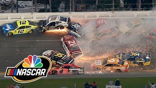 NASCAR Cup Series Daytona 500 2019  EXTENDED HIGHLIGHTS  Motorsports on NBC [upl. by Nasya]