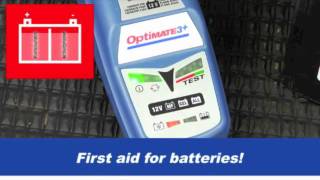 OptiMate 3 Battery saving chargermaintainer for 12V motorcycle batteries [upl. by Ennoid]