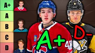 Grading EVERY NHL Rookie So Far [upl. by Notanhoj891]