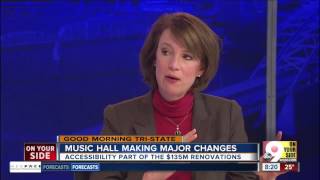 Cincinnati Music Hall fixes accessibility potty parity with renovations [upl. by Davon812]