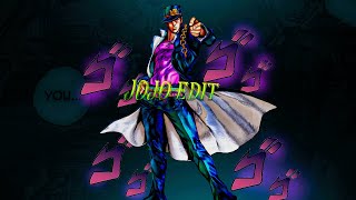 Jotaro Edit  JoJo Edit phonk [upl. by Mauldon]