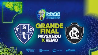 AO VIVO  Paysandu x Remo  Final  Parazão Banpará 2024 [upl. by Lenssen]