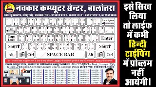 Hindi Typing Kaise Kare ll हिंदी टाइपिंग कैसे करे ll Basic Computer Course [upl. by Alig]