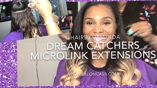 How to do micro link hair extensions  hairbyshaunda [upl. by Micro]