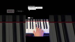 „FORMIDABLE“ Piano Tutorial  Intro  Chords  Chorus Melody  pianotutorial learnpiano easypiano [upl. by Dwaine]