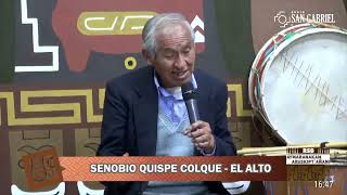 ENTREVISTA SENOBIO QUISPE COLQUE  INVITACIÓN A LA INAGURACIÓN quotCÓMO HACER UN BUEN GOBIERNOquot [upl. by Jaal214]