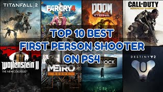 Top 10 Best FPS Games On PS4  2024 [upl. by Imyaj831]