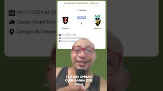 CAMPEONATO PORTUGUÊS  20242025  RODADA 11°  CASA PIA VS FARENSE [upl. by Vernen849]