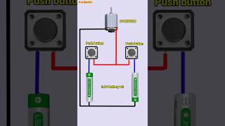 DC motar forward and reverse circuit diagram shorts viral shortsfeed [upl. by Retsev]