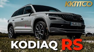 Skoda Kodiaq RS 2020  Review  Test  Fahrbericht [upl. by Nohsyar]