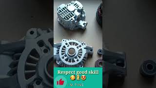 Repairing and restoration an old alternator Ep40 maintenance alternator repair respect Shorts [upl. by Seeto297]