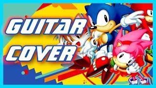 Sonic Mania  Blue Sphere Bonus Stage  Guitar Cover but it gets faster and faster [upl. by Hanahsuar]