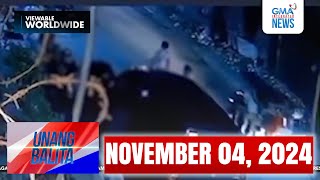 Unang Balita sa Unang Hirit NOVEMBER 4 2024 HD [upl. by Rodney74]