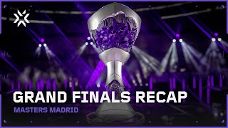 Grand Finals Recap  VALORANT Masters Madrid Highlights [upl. by Ahsener]