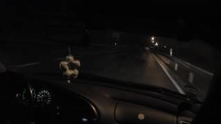 Ford Mondeo mk1 Onboard driving at Night HD [upl. by Ahsikan]