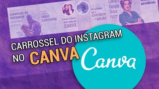 Como fazer carrossel do Instagram no Canva 23 [upl. by Correy]