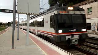 Renfe 470 hacia Cambrils por Vila seca [upl. by Nyrraf]